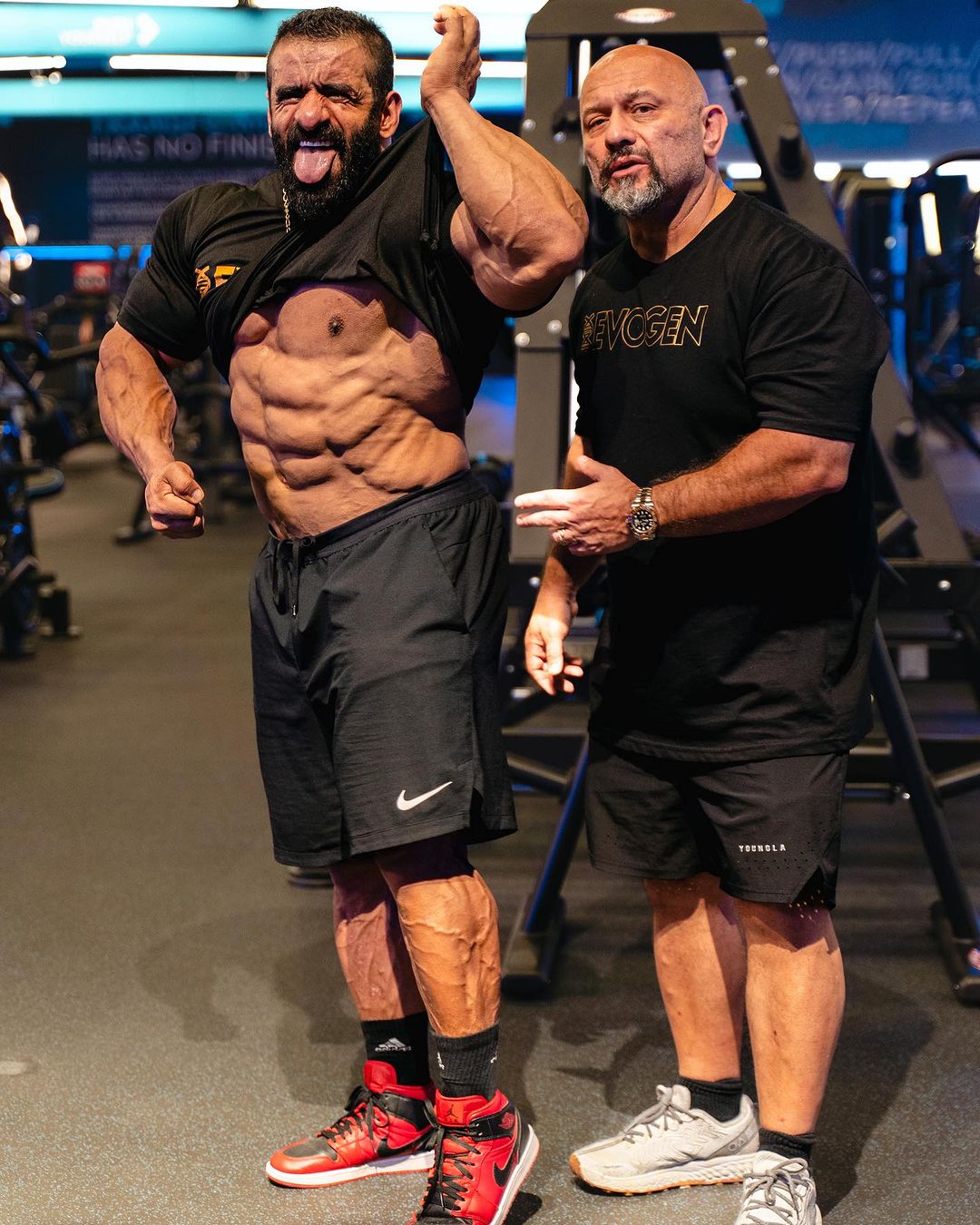 Hadi Choopan 6 týdnů před Mr. Olympia 2023